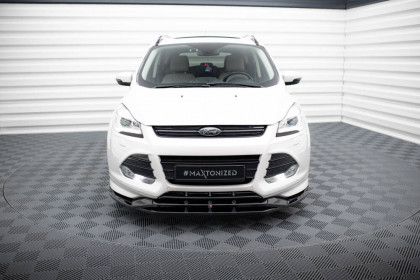 Spojler pod nárazník lipa Ford Kuga ST-Line Mk2 černý lesklý plast