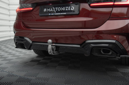 Zadní difuzor BMW 3 M-Pack G20 / G21 typ3 černý lesklý plast