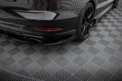 Splittery zadní boční Street Pro + flaps Audi RS3 Sedan 8V Facelift černé