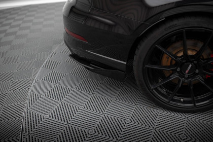Splittery zadní boční Street Pro + flaps Audi RS3 Sedan 8V Facelift černé