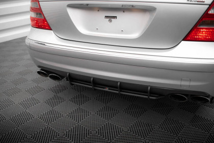 Spoiler zadního nárazníku Street pro Mercedes-Benz E 55 AMG W211 černý