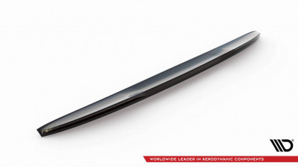 Prodloužení spoileru 3D Audi RS3 / S3 / A3 S-Line Sportback 8Y černý lesklý plast