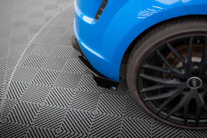 Splittery zadní boční Street Pro + flaps Audi TT S 8S černo červené