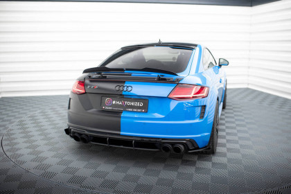 Splittery zadní boční Street Pro + flaps Audi TT S 8S černo červené