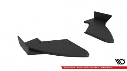 Splittery zadní boční Street Pro + flaps Audi TT S 8S černo červené