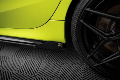 Prahové lišty Street pro + flaps BMW 1 F40 M-Pack / M135i černé