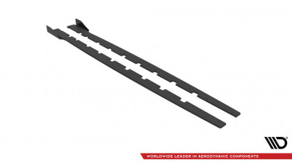 Prahové lišty Street pro + flaps BMW 1 F40 M-Pack / M135i černé