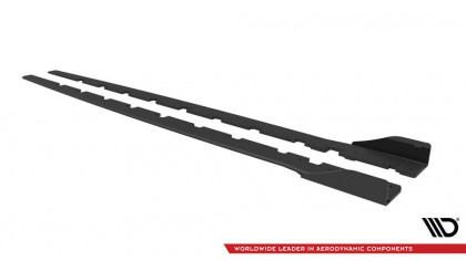 Prahové lišty Street pro + flaps BMW 1 F40 M-Pack / M135i černé