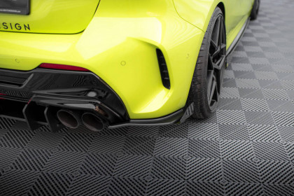 Splittery zadní boční Street Pro V.2 + flaps BMW 1 F40 M-Pack / M135i černé