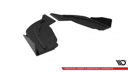 Splittery zadní boční Street Pro V.2 + flaps BMW 1 F40 M-Pack / M135i černé