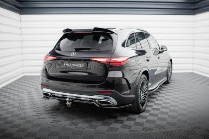 Spoiler zadního nárazniku Mercedes-Benz GLC AMG-Line X254 černý lesklý plast