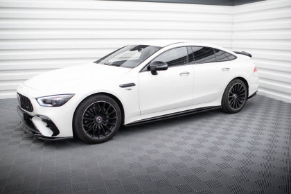 Prahové lišty Mercedes-AMG GT 43 4 Door Coupe V8 Styling Package černý lesklý plast