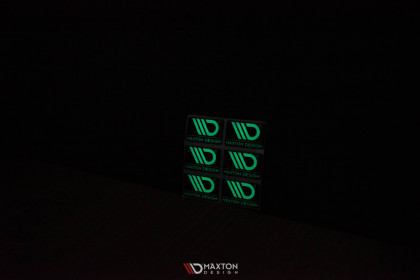 3D logo MaxtonDesign - luminiscenční - special edition (6ks)