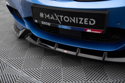 Spojler pod nárazník lipa V.1 BMW 3 GT M-Pack F34 černý leský plast