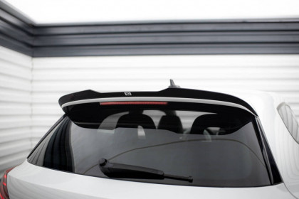 Prodloužení spoileru Volkswagen Scirocco Mk3 Facelift černý lesklý plast