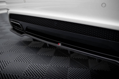 Spoiler zadního nárazniku Mercedes-Benz A45 AMG W176 černý lesklý plast