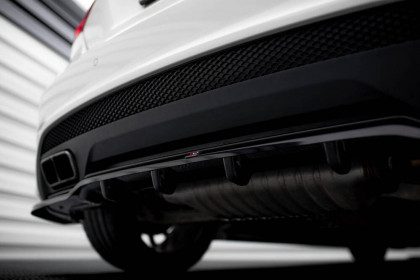 Spoiler zadního nárazniku Mercedes-Benz A45 AMG W176 černý lesklý plast