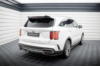 Prodloužení spoileru Kia Sorento Mk4 černý lesklý plast