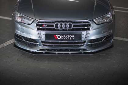 Street pro spojler pod nárazník lipa Audi S3 / A3 S-Line Sedan 8V černý