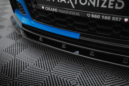 Spojler pod nárazník lipa V.2 Audi TT S 8S Facelift černý leský plast