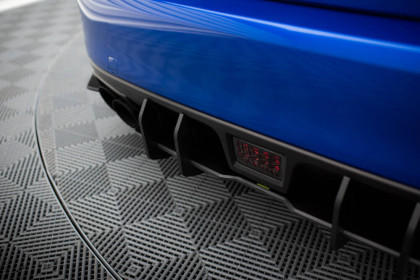 Spoiler zadního nárazníku Street pro Subaru WRX STI Mk1 černo červený