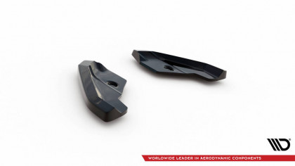 Splittery zadní boční V.1 Seat Leon Mk3 Facelift černý lesklý plast