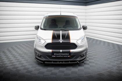 Spojler pod nárazník lipa Ford Transit Courier Mk1 černý leský plast