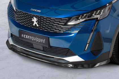 Spoiler pod přední nárazník CSR CUP pro Peugeot 5008 II - carbon look matný