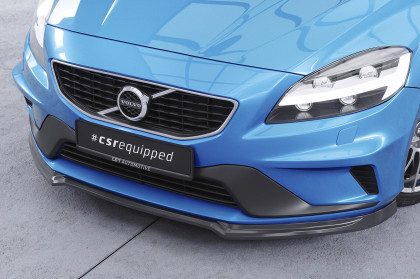 Spoiler pod přední nárazník CSR CUP pro Volvo V40 R-Design - černý lesklý