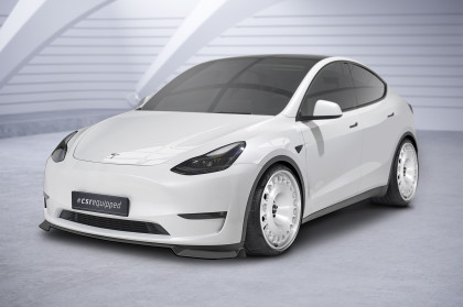 Spoiler pod přední nárazník CSR CUP pro Tesla Model Y - carbon look lesklý