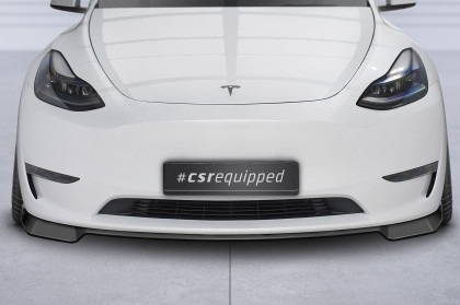 Spoiler pod přední nárazník CSR CUP pro Tesla Model Y - carbon look lesklý