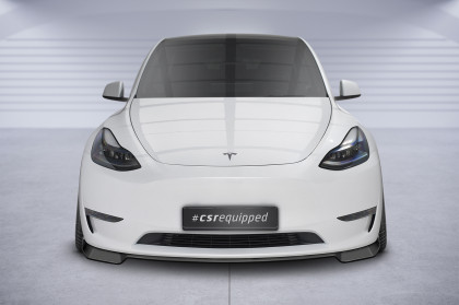 Spoiler pod přední nárazník CSR CUP pro Tesla Model Y - carbon look lesklý