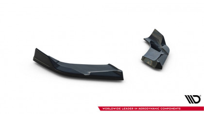 Splittery zadní boční V.6 Hyundai I30 N Hatchback Mk3 Facelift černý lesklý plast