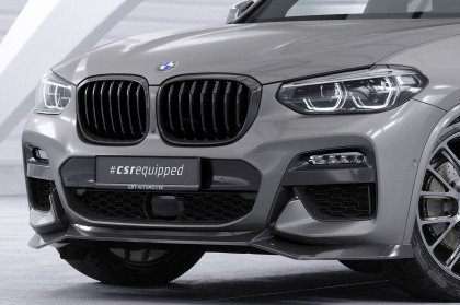 Spoiler pod přední nárazník CSR CUP pro BMW X3 G01 M-Paket - černá struktura