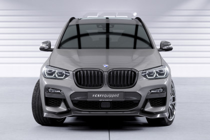 Spoiler pod přední nárazník CSR CUP pro BMW X3 G01 M-Paket - černá struktura