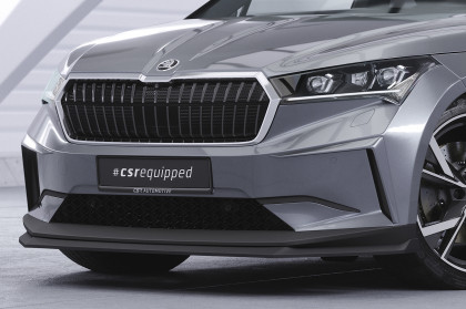 Spoiler pod přední nárazník CSR CUP pro Škoda Enyaq iV - černý matný