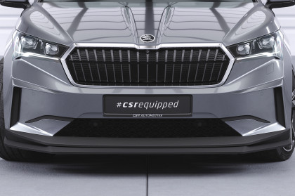 Spoiler pod přední nárazník CSR CUP pro Škoda Enyaq iV - černý matný