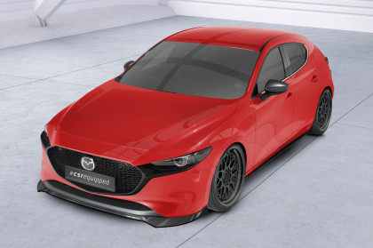 Spoiler pod přední nárazník CSR CUP pro Mazda 3 (Typ BP) - carbon look lesklý