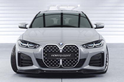 Spoiler pod přední nárazník CSR CUP pro BMW 4 (G26) / i4 M-Paket- černá struktura