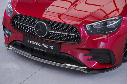 Spoiler pod přední nárazník CSR CUP pro Mercedes Benz E-Klasse A238/C238 AMG-Line 2020- černá struktura