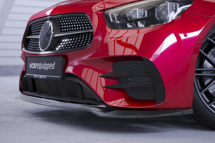 Spoiler pod přední nárazník CSR CUP pro Mercedes Benz E-Klasse A238/C238 AMG-Line 2020- černá struktura
