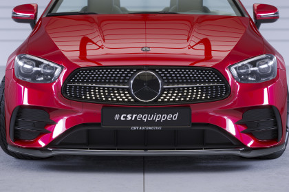 Spoiler pod přední nárazník CSR CUP pro Mercedes Benz E-Klasse A238/C238 AMG-Line 2020- černá struktura
