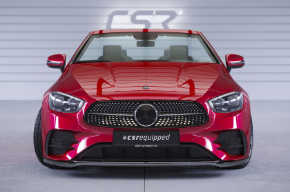 Spoiler pod přední nárazník CSR CUP pro Mercedes Benz E-Klasse A238/C238 AMG-Line 2020- černá struktura