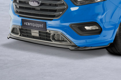Spoiler pod přední nárazník CSR CUP pro Ford Tourneo Custom - carbon look lesklý