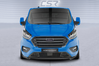 Spoiler pod přední nárazník CSR CUP pro Ford Tourneo Custom - carbon look lesklý