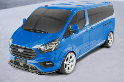 Spoiler pod přední nárazník CSR CUP pro Ford Tourneo Custom - černá struktura