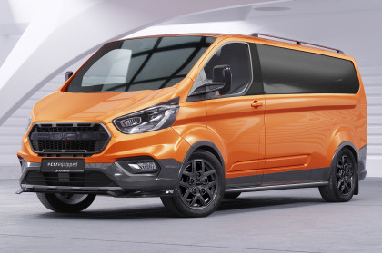 Spoiler pod přední nárazník CSR CUP pro Ford Tourneo Custom Active 2020-  carbon look matný