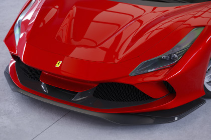 Spoiler pod přední nárazník CSR CUP pro Ferrari F8 Tributo / Spider - carbon look lesklý