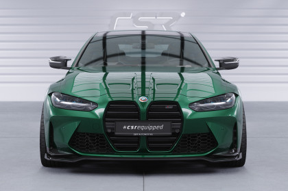 Spoiler pod přední nárazník CSR CUP pro BMW M4 G82 / G83 Competition 2021- černý lesklý