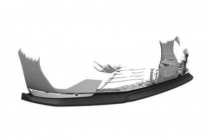 Spoiler pod přední nárazník CSR CUP pro Peugeot 308 (P51) GT 2021- černá struktura